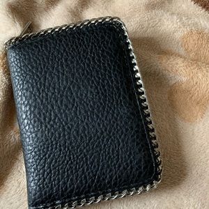 Faux leather chic multi function wallet